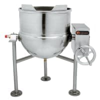 Cleveland KDL40T 40 gal Steam Kettle - Manual Tilt, 2/3 Jacket, Direct Steam thumbnail 3