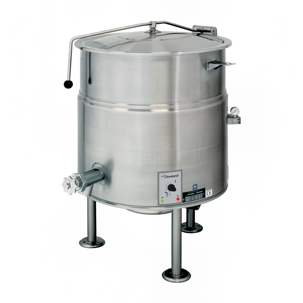 Cleveland KEL60 60 gal Steam Kettle - Stationary, 2/3 Jacket, 208v/3ph