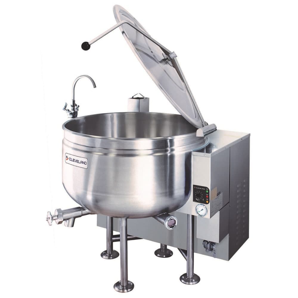 Cleveland KGL40SH 40 gal Steam Kettle - Stationary, Full Jacket, Liquid Propane