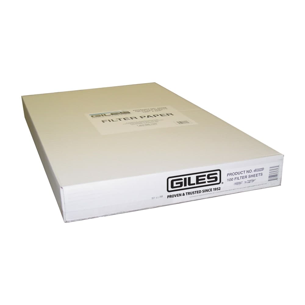 Giles 65871 Rectangular Fryer Filter Paper, 8 9/32" x 21 7/8"