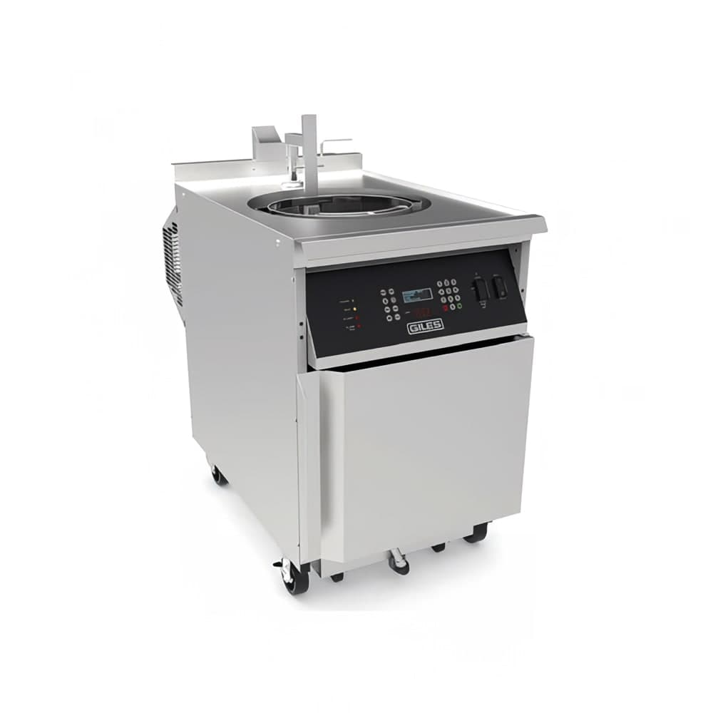 Giles GGF-400 Gas Fryer - (1) 45 lb Vat, Floor Model, Natural Gas