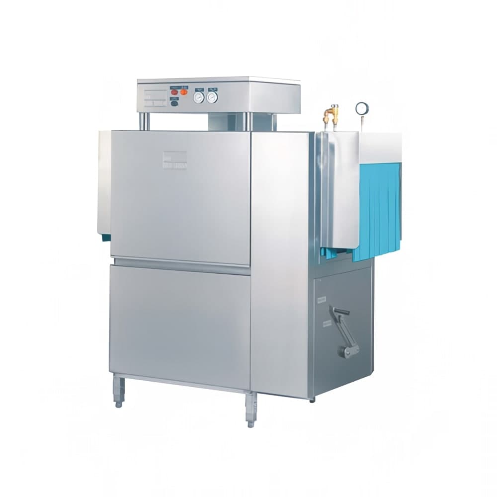 Meiko KA-44 KA Series High Temp Conveyor Dishwasher w/ 243 Racks/hr Capacity, Built-in Booster, 208v/3ph