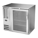 Beverage-Air BBN36HC-FG-S 36" Bar Refrigerator - 1 Swinging Glass Door, Stainless, 115v thumbnail 3