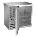Beverage-Air BBN36HC-F-S 36" Bar Refrigerator - 1 Swinging Solid Door, Stainless, 115v thumbnail 2