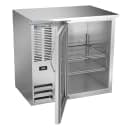 Beverage-Air BBN36HC-G-S 36" Bar Refrigerator - 1 Swinging Glass Door, Stainless, 115v thumbnail 2