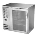 Beverage-Air BBN36HC-G-S 36" Bar Refrigerator - 1 Swinging Glass Door, Stainless, 115v thumbnail 3