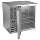 Beverage-Air BB36HC-S 36" Bar Refrigerator - 1 Swinging Solid Door, Stainless, 115v thumbnail 2