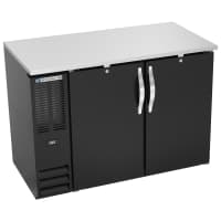 Beverage-Air BB48HC-F-B 48" Bar Refrigerator - 2 Swinging Solid Doors, Black, 115v thumbnail 6