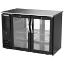 Beverage-Air BBN48HC-FG-PT-B 48" Bar Refrigerator - 4 Swinging Glass Doors, Black, 115v thumbnail 3
