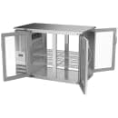 Beverage-Air BBN48HC-FG-PT-S 48" Bar Refrigerator - 4 Swinging Glass Doors, Stainless, 115v thumbnail 4