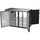 Beverage-Air BBN48HC-F-PT-B 48" Bar Refrigerator - 4 Swinging Solid Doors, Black, 115v thumbnail 4