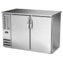 Beverage-Air BBN48HC-F-PT-S 48" Bar Refrigerator - 4 Swinging Solid Doors, Stainless, 115v thumbnail 3