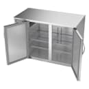 Beverage-Air BBN48HC-F-S 48" Bar Refrigerator - 2 Swinging Solid Doors, Stainless, 115v thumbnail 4