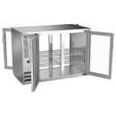 Beverage-Air BBN48HC-G-PT-S 48" Bar Refrigerator - 4 Swinging Glass Doors, Stainless, 115v thumbnail 2
