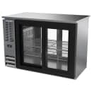 Beverage-Air BBN48HC-F-GS-PT-S 48" Bar Refrigerator - 4 Sliding Glass Doors, Stainless, 115v thumbnail 3