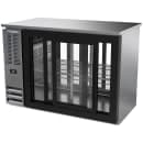 Beverage-Air BBN48HC-F-GS-PT-S 48" Bar Refrigerator - 4 Sliding Glass Doors, Stainless, 115v thumbnail 4