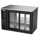 Beverage-Air BB48HC-GS-PT-B 48" Bar Refrigerator - 4 Sliding Glass Doors, Black, 115v thumbnail 3