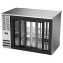 Beverage-Air BB48HC-GS-PT-S 48" Bar Refrigerator - 4 Sliding Glass Doors, Stainless, 115v thumbnail 4
