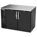 Beverage-Air BB48HC-PT-B 48" Bar Refrigerator - 4 Swinging Solid Doors, Black, 115v thumbnail 3