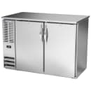 Beverage-Air BBN48HC-PT-S 48" Bar Refrigerator - 4 Swinging Solid Doors, Stainless, 115v thumbnail 3