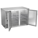Beverage-Air BB48HC-S 48" Bar Refrigerator - 2 Swinging Solid Doors, Stainless, 115v thumbnail 2
