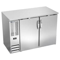 Beverage-Air BB48HC-S 48" Bar Refrigerator - 2 Swinging Solid Doors, Stainless, 115v thumbnail 4