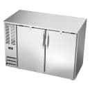 Beverage-Air BBN48HC-S 48" Bar Refrigerator - 2 Swinging Solid Doors, Stainless, 115v thumbnail 3