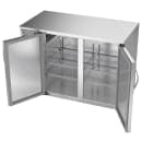 Beverage-Air BBN48HC-S 48" Bar Refrigerator - 2 Swinging Solid Doors, Stainless, 115v thumbnail 4