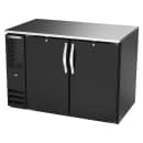 Beverage-Air BB48HC-B 48" Bar Refrigerator - 2 Swinging Solid Doors, Black, 115v thumbnail 3