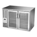 Beverage-Air BB48HC-G-S 48" Bar Refrigerator - 2 Swinging Glass Doors, Stainless, 115v thumbnail 3