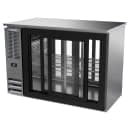 Beverage-Air BBN48HC-F-GS-PT-S 48" Pass Thru Bar Refrigerator - 4 Sliding Glass Doors, Stainless, 115v thumbnail 4