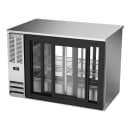Beverage-Air BB48HC-GS-PT-S 48" Pass Thru Bar Refrigerator - 4 Sliding Glass Doors, Stainless, 115v thumbnail 4