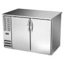 Beverage-Air BB48HC-PT-S 48" Pass Thru Bar Refrigerator - 4 Swinging Solid Doors, Stainless, 115v thumbnail 3