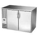Beverage-Air BB48HC-S 48" Bar Refrigerator - 2 Swinging Solid Doors, Stainless, 115v thumbnail 3