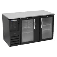 Beverage-Air BB58HC-G-S 59" Bar Refrigerator - 2 Swinging Glass Doors, Stainless, 115v thumbnail 7
