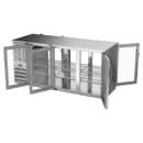 Beverage-Air BBN72HC-GS-PT-S 72" Bar Refrigerator - 6 Sliding Glass Doors, Stainless, 115v thumbnail 4
