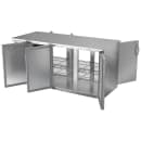 Beverage-Air BB72HC-F-PT-S 72" Pass Thru Bar Refrigerator - 6 Swinging Solid Doors, Stainless, 115v thumbnail 4