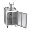 Beverage-Air DZ24HC-1-S 24" Kegerator Beer Dispenser w/ (4) 1/6 Keg Capacity - (1) Column, Stainless, 115v thumbnail 3