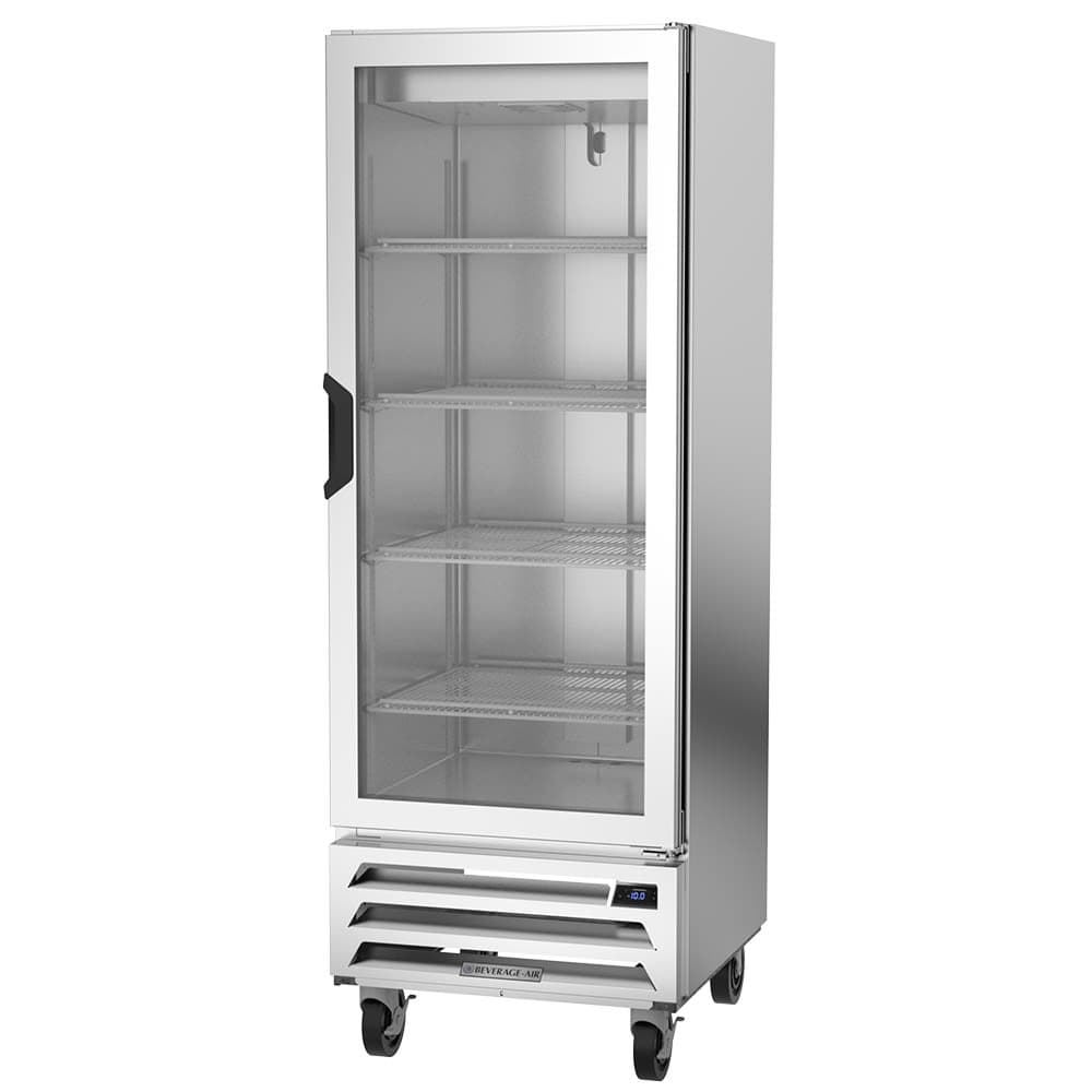 Beverage-Air HBF12HC-1-G 24" Horizon Series One Section Reach In Freezer, (1) Right Hinge Glass Door, 115v