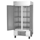 Beverage-Air HBF35HC-1 39 1/2" Horizon Series Two Section Reach In Freezer, (2) Left/Right Hinge Solid Doors, 115v thumbnail 2