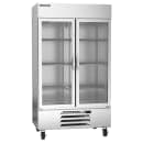Beverage-Air HBF44HC-1-G 47" Horizon Series Two Section Reach In Freezer, (2) Left/Right Hinge Glass Doors, 115v thumbnail 3