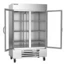 Beverage-Air HBF49HC-1-G 52" Horizon Series Two Section Reach In Freezer, (2) Left/Right Hinge Glass Doors, 115v thumbnail 4