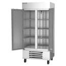 Beverage-Air HBR35HC-1 39 1/2" Two Section Reach In Refrigerator - (2) Left/Right Hinge Solid Doors, 115v thumbnail 2