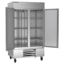 Beverage-Air HBR44HC-1 47" Two Section Reach In Refrigerator, (2) Left/Right Hinge Solid Doors, 115v thumbnail 4