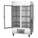 Beverage-Air HBR44HC-1-G 47" Two Section Reach In Refrigerator, (2) Left/Right Hinge Glass Doors, 115v thumbnail 2