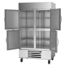 Beverage-Air HBR44HC-1-HS 47" Two Section Reach In Refrigerator, (4) Left/Right Hinge Solid Doors, 115v thumbnail 2