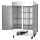 Beverage-Air HBR49HC-1 52" Two Section Reach In Refrigerator, (2) Left/Right Hinge Solid Doors, 115v thumbnail 2