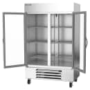 Beverage-Air HBR49HC-1-G 52" Two Section Reach In Refrigerator, (2) Left/Right Hinge Glass Doors, 115v thumbnail 2