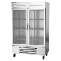 Beverage-Air HBR49HC-1-G 52" Two Section Reach In Refrigerator, (2) Left/Right Hinge Glass Doors, 115v thumbnail 6