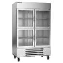 Beverage-Air HBR49HC-1-HG 52" Two Section Reach In Refrigerator, (4) Left/Right Hinge Glass Doors, 115v thumbnail 3
